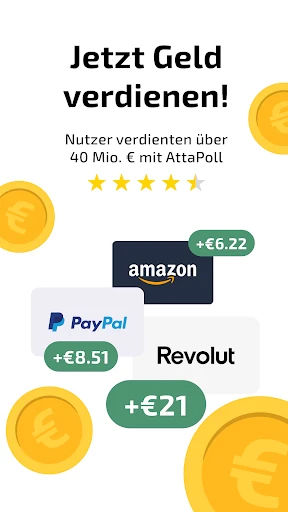 AttaPoll - Bezahlte Umfragen screenshot