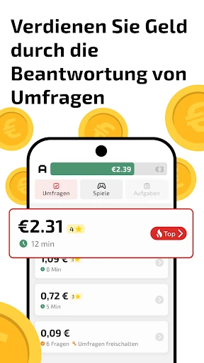 AttaPoll - Bezahlte Umfragen screenshot