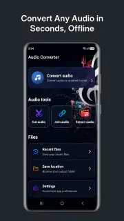 Audio Converter (MP3 AAC OPUS) screenshot 1