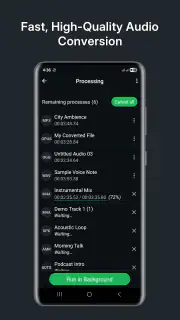 Audio Converter (MP3 AAC OPUS) screenshot 6