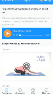 AudioFysio Rückenschmerzen App screenshot 4
