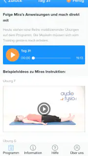 AudioFysio Rückenschmerzen App screenshot 6
