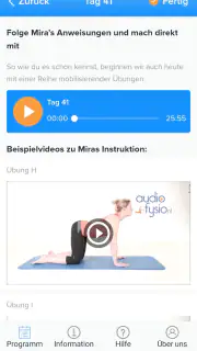 AudioFysio Rückenschmerzen App screenshot 7