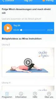 AudioFysio Rückenschmerzen App screenshot 8