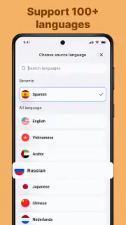Auf dem Bildschirm übersetzen screenshot 8