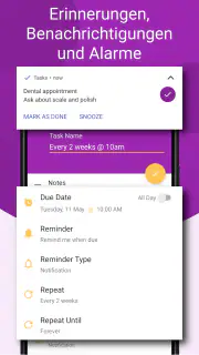Aufgaben: Aufgabenliste screenshot 2