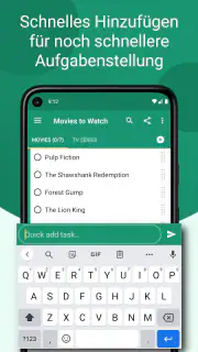 Aufgaben: Aufgabenliste screenshot 3