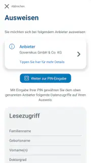 AusweisApp Bund screenshot 4