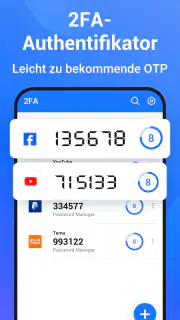 Authentifizierung: 2FA screenshot 2