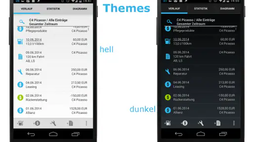 Auto-Kosten und Tankbuch PRO screenshot 2