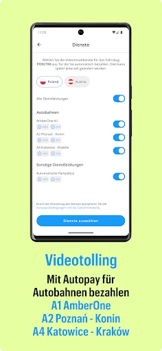 Autopay. Vignetten, Autobahnen screenshot