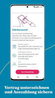 auxmoney Kredite screenshot 2