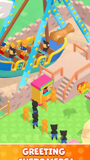 Awesome Park: Leerlaufspiel screenshot