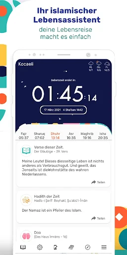 Azan-Zeit Pro :Quran, Qibla screenshot