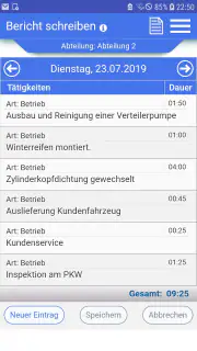 Azubiheft Online Berichtsheft screenshot 3
