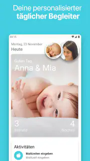 Baby + | Dein Baby-Tracker screenshot 1