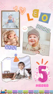 Baby-Monat-für-Monat-Fotobearb screenshot 5