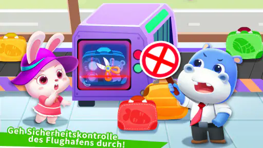 Baby Pandas Flughafen screenshot 3