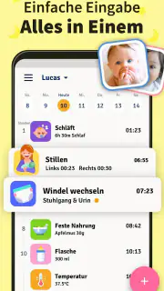 Baby-Tracker: Stillen & Pflege screenshot 2