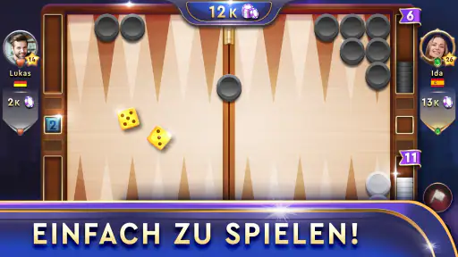 Backgammon Clubs screenshot 1