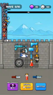 Backpack Castle Heroes screenshot 3