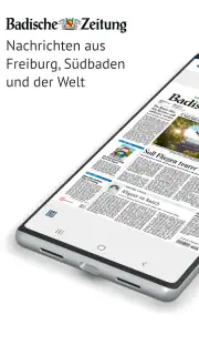 Badische Zeitung screenshot 1