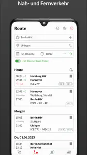 Bahn: Fahrplan & Live Tracking screenshot 1