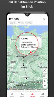 Bahn: Fahrplan & Live Tracking screenshot 6