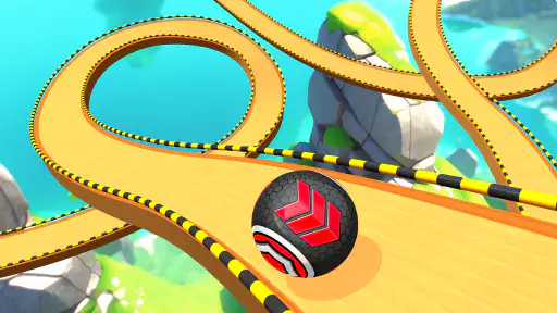 Ballrennen 3d - Ballspiele screenshot 2