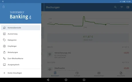 Banking4 screenshot
