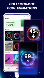 Batterie lade animation 4D screenshot 2