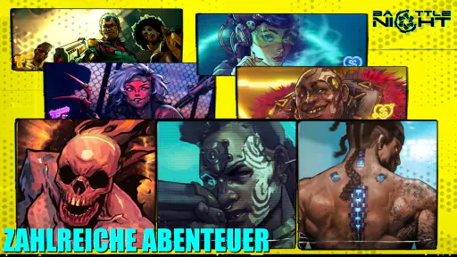 Battle Night: Cyberpunk RPG screenshot 7