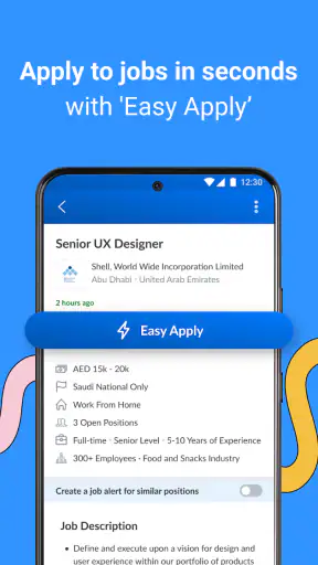 Bayt.com Job Search screenshot