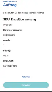 BBBank SecureGo+ screenshot 4