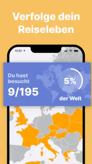 been: besuchte Länder screenshot 1