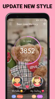 Been Love Memory -Liebeszähler screenshot 2