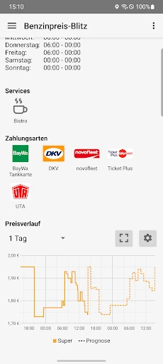 Benzinpreis-Blitz - Tanken App screenshot