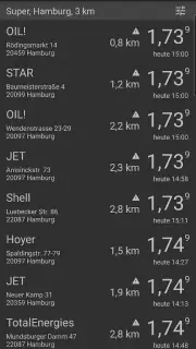 Benzinpreis-Blitz - Tanken App screenshot 7