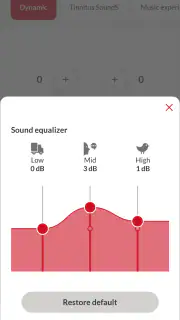 Bernafon App screenshot 2