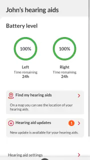 Bernafon App screenshot 4