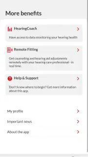 Bernafon App screenshot 6