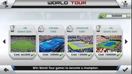 Berühr Tennis 3D screenshot 5