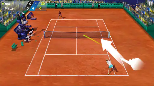 Berühr Tennis 3D screenshot 8
