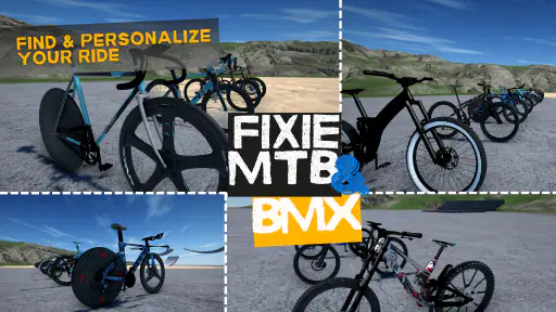Bicycle Extreme Rider 3D screenshot 1