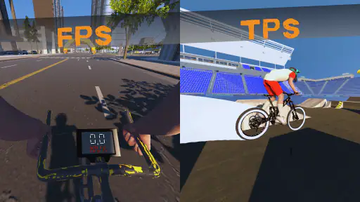 Bicycle Extreme Rider 3D screenshot 2