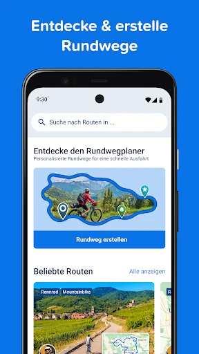 Bikemap: Fahrrad Navi & GPS screenshot