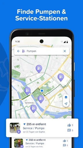 Bikemap: Fahrrad Navi & GPS screenshot