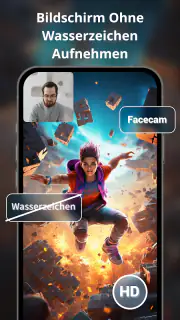 Bildschirm Aufnehmen, Rekorder screenshot 2
