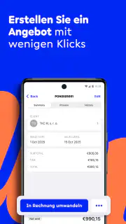 Billdu - Rechnung Schreiben screenshot 2