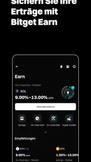 Bitget-Bitcoin, Kryptowährung screenshot 8